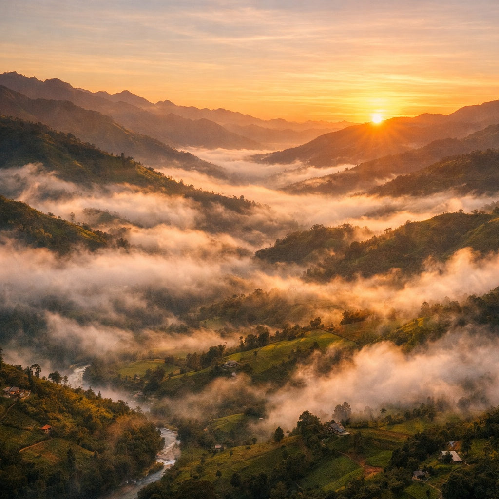 Andes mountains, Colombia